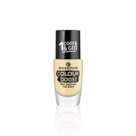image of 德國 essence 艾森絲 艷色光亮指甲油 9mL #05粉嫩黃 Germany Colour Boost High Pigment Nail Paint 9mL #05 instant summer