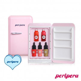 image of 韓國 Peripera 迷你冰箱彩妝盒(粉色) Korea Peripera Mini Fridge Training Material Daldal Factory (Pink)