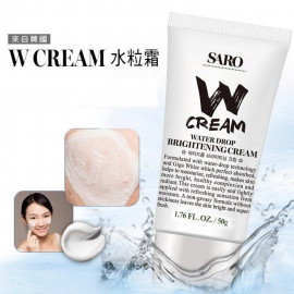 image of 韓國 SARO W CREAM 水粒霜 素顏霜 懶人化妝必備 Korea SARO W CREAM Water Drop Brightening Cream