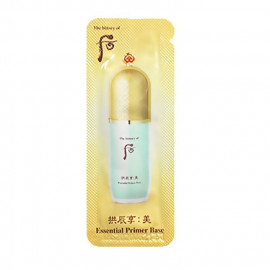 image of 韓國 WHOO 后 拱辰享美精華妝前隔離霜(綠色) 1ml Korea The history of whoo Essential Primer Base 1ml