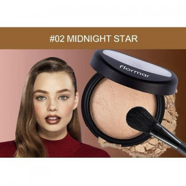 image of 法國 Flormar 獨角獸高光粉餅 02 midnight star France Flormar Powder Illuminator #02 midnight star