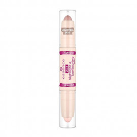 image of 德國 essence 艾森絲 小魔女心機雙效修容筆 3.12g Germany essence 2 IN 1 Highlight & Contouring Stick 3.12g
