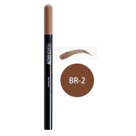 image of MAYBELLINE 媚比琳 宛若真眉雙效眉粉筆 眉筆0.11g+眉粉0.5g #.BR-2 MAYBELLINE NEW YORK Fashionbrow Duo Eyebrow #.BR-2