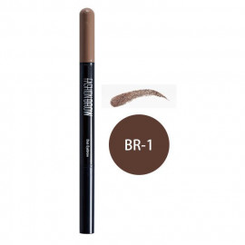 image of MAYBELLINE 媚比琳 宛若真眉雙效眉粉筆 眉筆0.11g+眉粉0.5g #.BR-1 MAYBELLINE NEW YORK Fashionbrow Duo Eyebrow #.BR-1