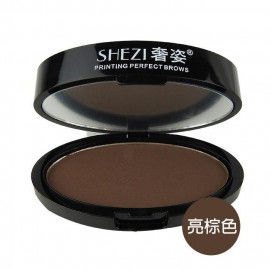 image of SHEZI 奢姿 印章眉粉 5.5g #.03 亮棕色 SHEZI Printing Perfect Brows 5.5g #.03 Bright Brown