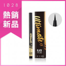 image of 1028 終極抗暈 人魚眼線液 濃烈爆黑 0.5g 1028 VISUAL THERAPY Ultimate EX Black Eyeliner 0.5g