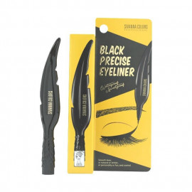 image of Sivanna HF908 黑羽幻化濃纖超防水眼線棉液筆 Sivanna Colors Professional Black Precise Eyeliner Sivanna HF908