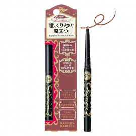 image of 日本 SHISEIDO 資生堂 MAJOLICA MAJORCA 戀愛魔鏡 愛線狂防暈眼線筆 0.1g #.PK777 Japan Shiseido Majolica Majorca Linemania Waterproof Slim Gel Eyeliner Pencil 0.1g #.PK777