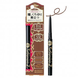image of 日本 SHISEIDO 資生堂 MAJOLICA MAJORCA 戀愛魔鏡 愛線狂防暈眼線筆 0.1g #.BR666 Japan Shiseido Majolica Majorca Linemania Waterproof Slim Gel Eyeliner Pencil 0.1g #.BR666