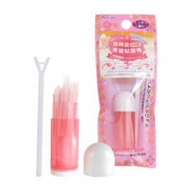 image of Belle Madame 貝麗瑪丹 旋轉盒美眼貼膠條 40回 Belle Madame Stretch Fiber Double Eyelid Tape 40 Pairs