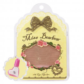 image of Miss Bowbow 撥撥小姐 隱形雙眼皮貼 月牙型溫和版(黃) 附白膠 5mL/42回 Miss Bowbow MOON MILD TYPE Invisible Mesh Double Eyelids Tape w/ Glue 42pcs