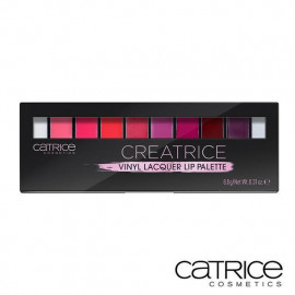 image of 德國 Catrice 漆光10色唇彩盤 Germany Catrice Cosmetics Creatrice Vinyl Lacquer Lip Palette