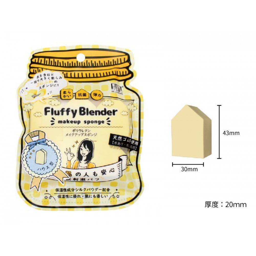 Belle Madame 貝麗瑪丹 棉花糖海綿 房屋形 / 5入 Belle Madame Fluffy Blender Makeup Sponge # House Shape(5 Pcs) Belle Madame 貝麗瑪丹 棉花糖海綿 房屋形 / 5入 Belle Madame Fluffy Blender Makeup Sponge # House Shape(5 Pcs)