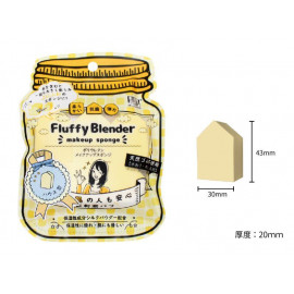 image of Belle Madame 貝麗瑪丹 棉花糖海綿 房屋形 / 5入 Belle Madame Fluffy Blender Makeup Sponge # House Shape(5 Pcs)