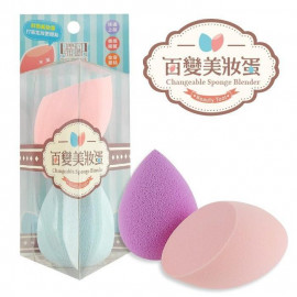 image of Belle Madame 貝麗瑪丹 百變美妝蛋 2入 Belle Madame Changeable Sponge Blender (2 Pcs)