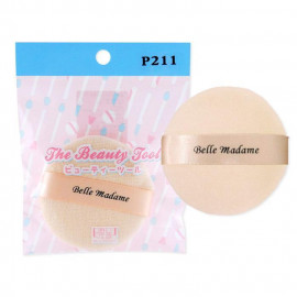 image of Belle Madame 貝麗瑪丹 P211 蜜粉撲 (隨機出貨,不挑款) Belle Madame P211 Honey Powder Puff