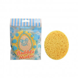 image of Belle Madame 貝麗瑪丹 泡泡洗臉海綿/橢圓(1入) 顏色隨機出貨 Belle Madame Bubble Maker Facial Cleanser Sponge #Oval Shape (1 Pcs)