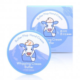 image of 韓國 ETUDE HOUSE 奶油護手霜 25ml 2打泡奶油-甜粉香 Korea ETUDE HOUSE Butter Plop Hand Cream 25ml # 2 Whipping Cream Butter