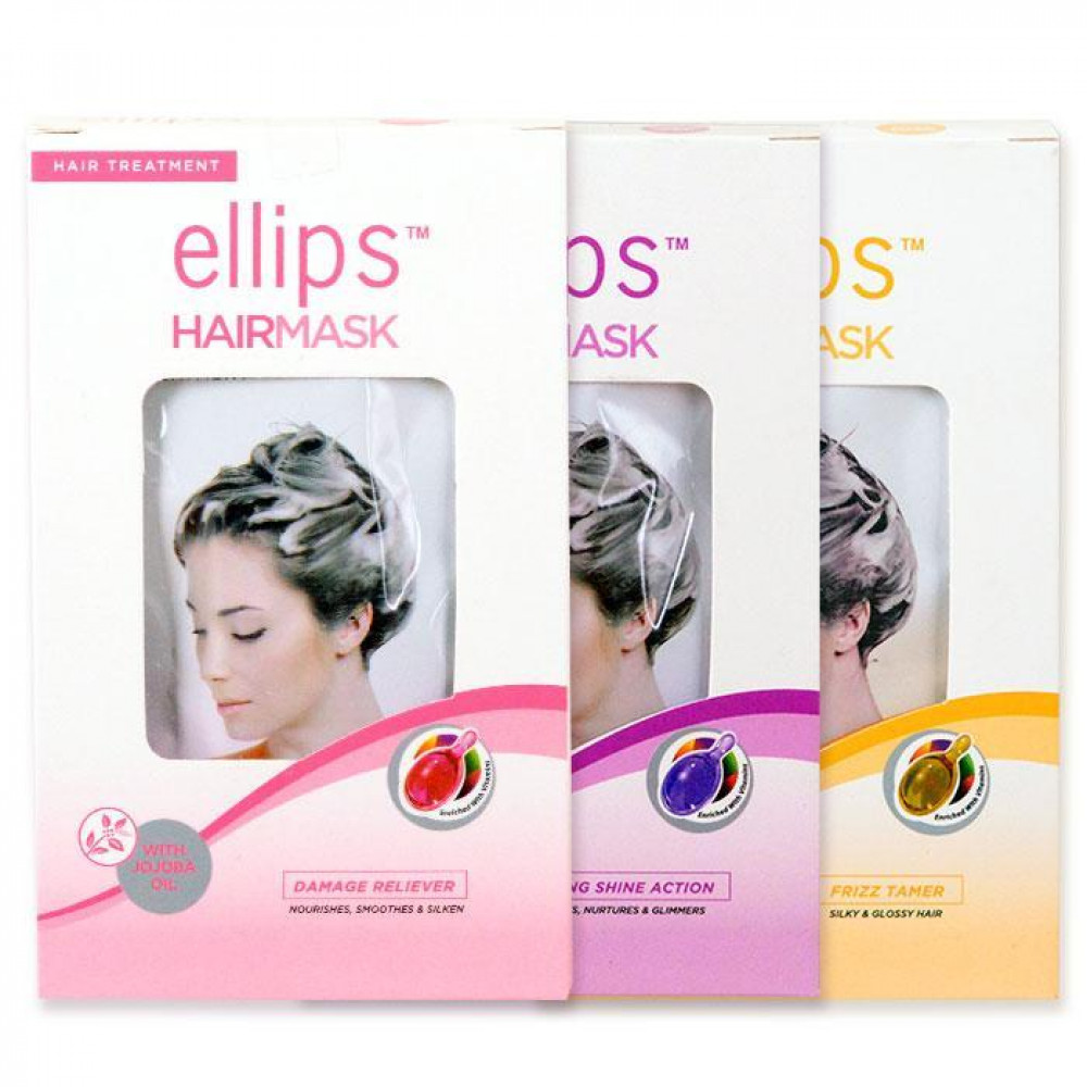印尼 Ellips 頂級滋養修護髮膜4片 Indonesia ELLIPS Hair Mask 4 Pcs 印尼 Ellips 頂級滋養修護髮膜4片 Indonesia ELLIPS Hair Mask 4 Pcs