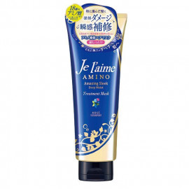 image of KOSE 高絲 Je l’aime 爵戀 氨基酸修護髮膜 230g 深層保濕 KOSE Je l’aime Amino Amazing Sleek Deep Moist Treatment Mask 230g