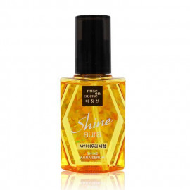 image of 韓國 mise en scene 鑽石光采玫瑰護髮精華油 70mL 免沖洗 Korea mise en scene Shine Aura Serum 70mL