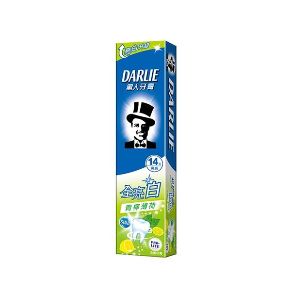 image of 黑人全亮白牙膏140g #青檸薄荷款 Black Full Bright White Toothpaste 140g #lime mint