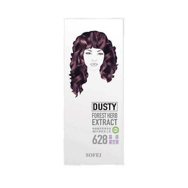 image of 型色家植萃添加護髮染髮霜#628霧感星空紫 Color color home planting add hair care hair cream #628 fog feeling star purple