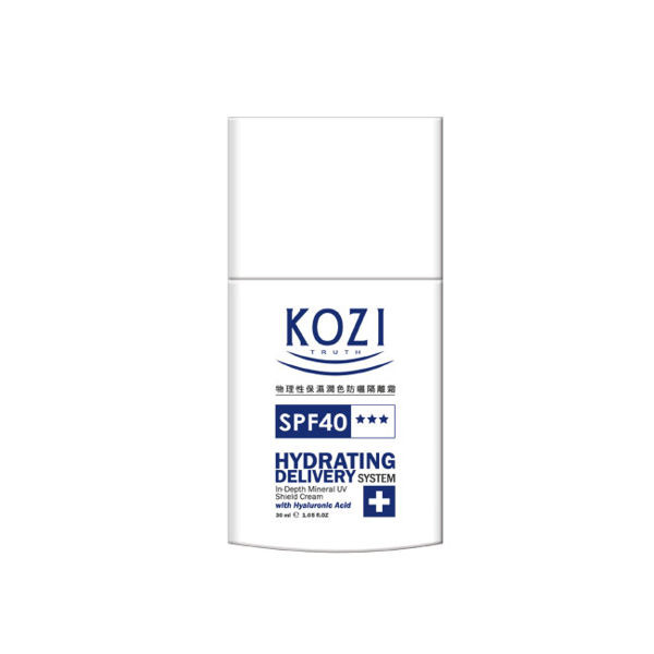 image of KOZI蔻姿物理性保濕潤色防曬隔離霜30ml KOZI physical moisturizing sunscreen cream 30ml