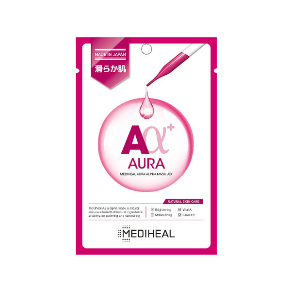 image of MEDIHEAL A Alpha 保濕淨白無暇維他命面膜 韓國 美迪惠爾 MEDIHEAL A Alpha Moisturizing Whitening Moisturizing Mask Korea Hyde Whirlpool