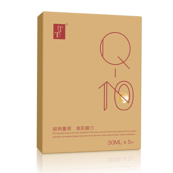image of TT波特嫚 經典Q10彈力緊緻面膜5片入(盒) TT Classic Q10 Elastic Firming Mask 5 pieces (box)