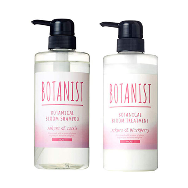 image of BOTANIST 植物性花開490ml(滋潤型) (洗/潤2款任選) 日本 BOTANIST Botanical Flower Blossom 490ml (moisturizing type) (Wash/Run 2 optional) Japan