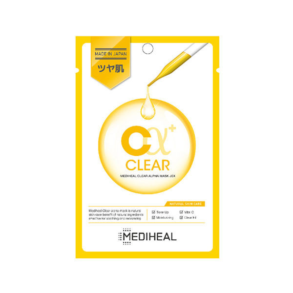 image of MEDIHEAL C Alpha 潤澤修復提亮維他命面膜 韓國 美迪惠爾 MEDIHEAL C Alpha Moisturizing Repair Brightening Vitamin Mask Korea Meditech