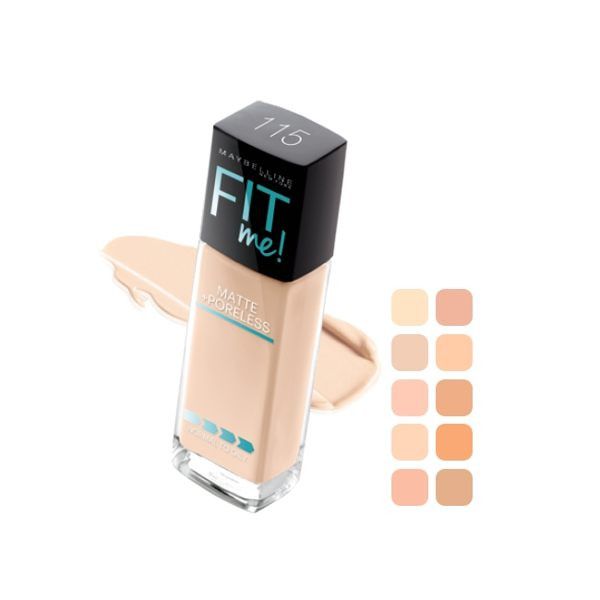 image of 媚比琳FIT ME反孔特霧粉底液30ml(10色任選) FIT ME 媚比琳 粉底液 MAYBELLINE FIT ME anti-hole special fog liquid foundation 30ml (10 colors optional) FIT MEJAYBELLINE liquid foundation