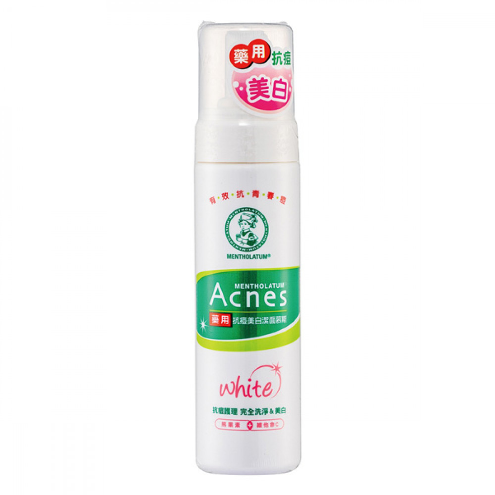 【曼秀雷敦】Acnes藥用抗痘-美白潔面慕斯150ml Mentholatum Anti-acnes Cleansing Mousse 【曼秀雷敦】Acnes藥用抗痘-美白潔面慕斯150ml Mentholatum Anti-acnes Cleansing Mousse