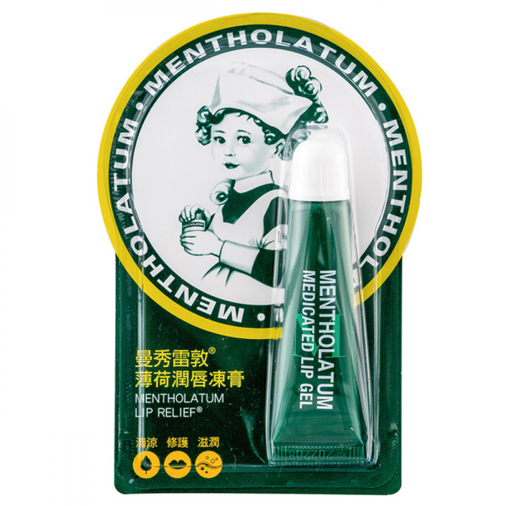 【曼秀雷敦】潤唇凍膏8g-薄荷 Mentholatum Medicated Lip Gel 1PCS 【曼秀雷敦】潤唇凍膏8g-薄荷 Mentholatum Medicated Lip Gel 1PCS