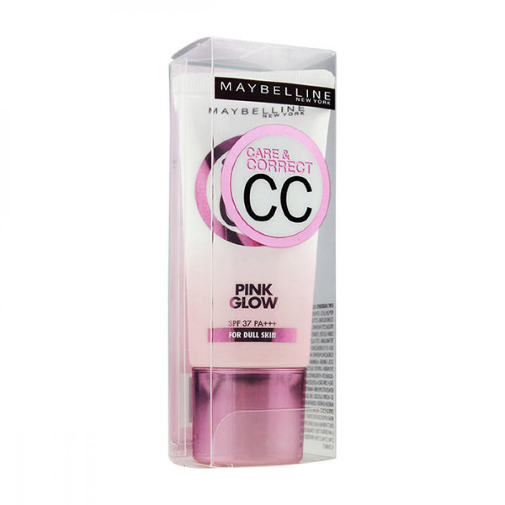 【MAYBELLINE媚比琳】寶石光粉紅CC霜(SPF37)PA(30ml) Care & Correct 1PCS 【MAYBELLINE媚比琳】寶石光粉紅CC霜(SPF37)PA(30ml) Care & Correct 1PCS