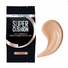 image of 【Maybelline媚比琳】2合1無瑕光圈氣墊 替換粉蕊04裸粉色 2-In-1 Cushion & Brightening Concealer 1PCS