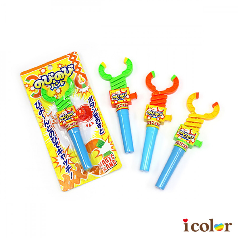 彩色魔術手伸縮玩具夾 彩色魔術手伸縮玩具夾
