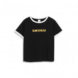 image of 查理‧布朗英文印圖T恤 兩色售 Charlie Brown English Printed T-Shirt Two-Color