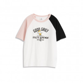 image of 查理‧布朗打棒球T恤 兩色售 Charlie Brown Plays A Baseball T-Shirt For Two Colors