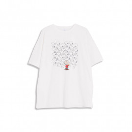 image of 查理‧布朗躲貓貓T恤 兩色售 Charlie Brown Peekaboo T-Shirt Two-Color