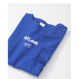 image of 翻玩字母印花短袖棉T Flip The Letter Printed Short Sleeve Cotton T