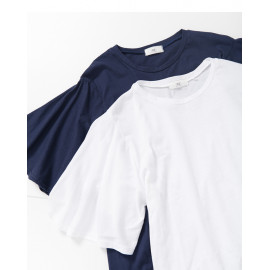 image of 寬版造型荷葉袖上衣 兩色售 Wide-Patterned Ruffled Sleeve Top Two-Colors