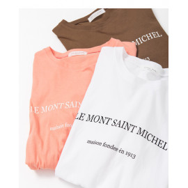image of 簡約字母短袖棉T 三色售 Simple Letter Short-Sleeved Cotton T Three-Colors