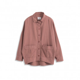 image of 雙口袋造型前短後長外套 三色售 Double Pocket Shape Short Front Long Coat Three Colors