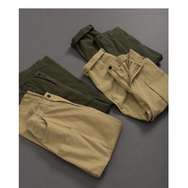 image of 親子系列造型立體口袋長褲 兩色售 Parent-Child Series Modeling Three-Dimensional Pocket Trousers Two Colors