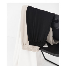 image of 簡約休閒百搭雪紡寬褲 兩色售 Simple Casual Versatile Chiffon Wide Pants Two Colors