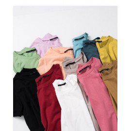 image of 基本款多色圓領素T 十一色售 Basic Multi-Color Round Neck T Eleven Colors
