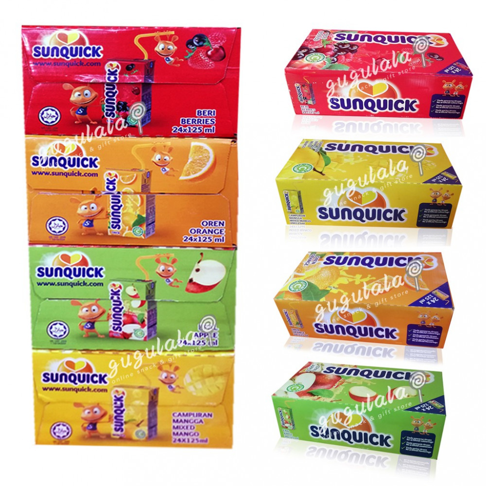 Sunquick Drinks 125ml X 24 Sunquick Drinks 125ml X 24