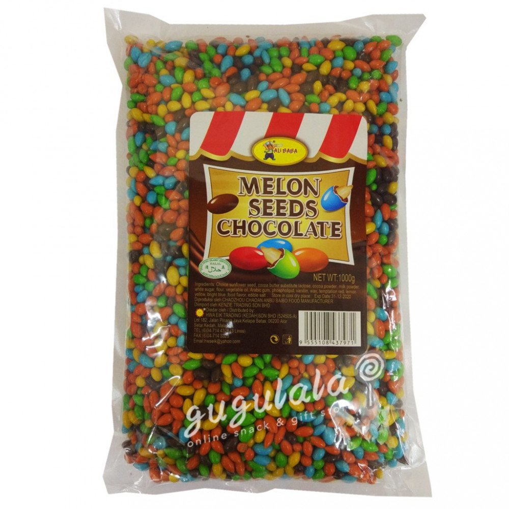 *Coklat Kuaci* Melon Seeds Chocolate 1kg *Coklat Kuaci* Melon Seeds Chocolate 1kg